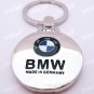 Bilateral Car Chrome Keyring Key Chain New BMW