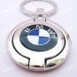 Bilateral Car Chrome Keyring Key Chain New BMW