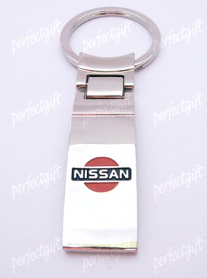 Car Chrome Keyring Key Chain New Nissan