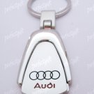 Car Chrome Keyring Key Chain New Audi