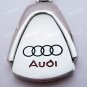 Car Chrome Keyring Key Chain New Audi
