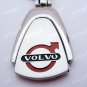 Car Chrome Keyring Key Chain New Volvo