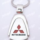 Car Chrome Keyring Key Chain New Mitsubishi