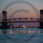 December Sunset - Cape Fear River Bridge - 2033 - 8x10 Photo