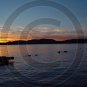 Adirondack Sunset - Adirondack Mountains - 2037 - 11x17 Framed Photo