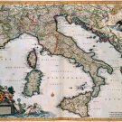 1681 Visscher Map of Italy--Reproduction