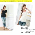 Short sleeve blouse, with ribbon brouch