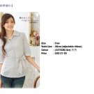 Long shirt, with adjustable ribbon