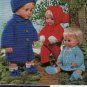 Vintage knitting pattern for dolls outfits 12 - 16in. Ladyship 4457. PDF