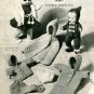 Vintage knitting pattern for dolls outfits Golly 22 Dolls sizes 10 - 12 ins