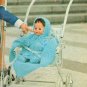 Vintage knitting pattern for Dolls layette. 14 inch doll. Womans weekly magazine PDF
