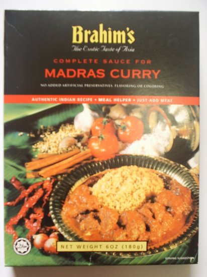 Brahim's Madras Curry