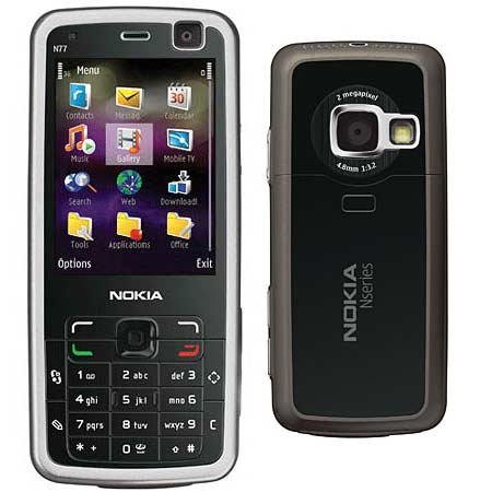 Nokia N77 Triband 3G DVB-H TV Unlocked Phone (SIM Free)