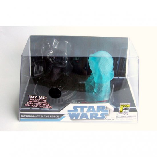 Star Wars Legacy Collection 2008 SDCC Exclusive - Set Action Figure Darth Vader E Imperatore Palpatine