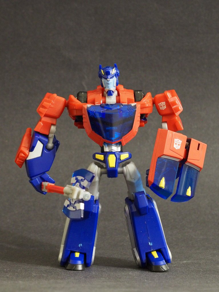 Transformers Animated Cybertron Mode Optimus Prime Deluxe Class Loose ...