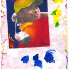 TIGER WOODS PORTRAIT Limited Edition 1/300 Original print READY TO HANG WRAPPED CANVAS