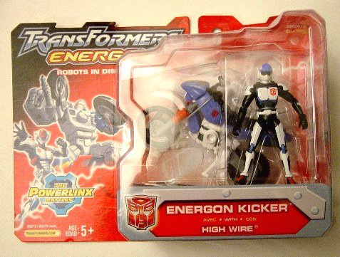 2004 TF: Energon Kicker & Highwire Powerlinx Transformers Deluxe Hasbro 80272 | Microman