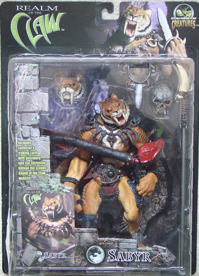Stan Winston Realm of the Claw SABYR Cat Figure (MOTU Conan Thundercats)