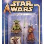 Yoda & Chian (Jedi Training) 2003 Hasbro Star Wars Saga AotC #15 3.75 Action Figure