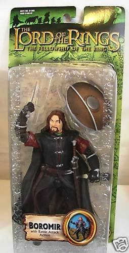 Lord of the Rings Boromir 6" Action Figure Toybiz 2004 LOTR Fellowship Series #81382