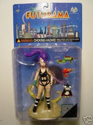 Futurama Leela Nibbler 2001 Toyfare Moore Collectibles Swimsuit