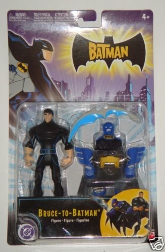The Batman 'Bruce to Batman' Mattel 2004 DC Animated Series btas action