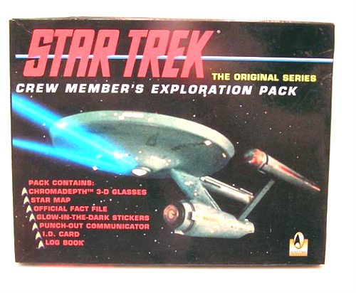 Star+Trek TOS Classic Enterprise Crew Exploration Set Kit Gift Pack OOP
