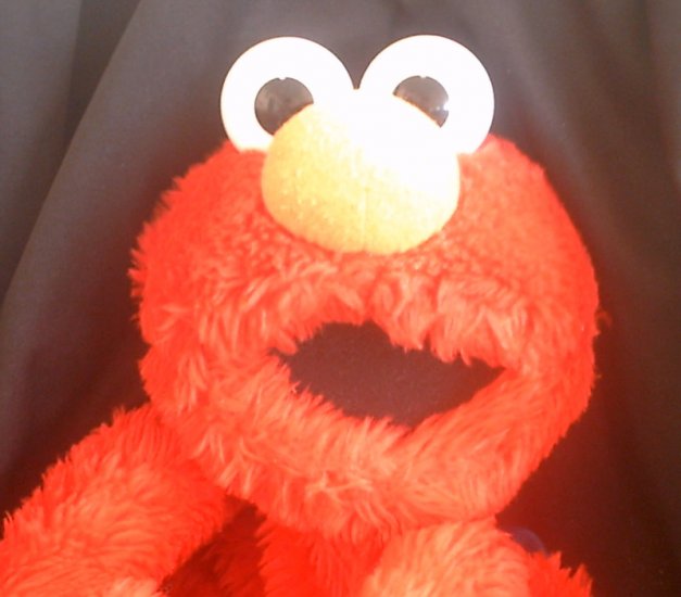 elmo plush backpack