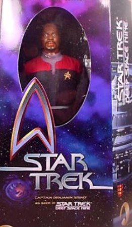 ST-DS9 Sisko 1/6 12" Figure 1999 Playmates Star Trek Deep Space Nine Doll 65535 Avery Brooks