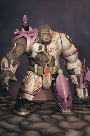 Spawn CyGor Deluxe Cyborg Gorilla Mutant 'Kong' 1996 TMP 10134