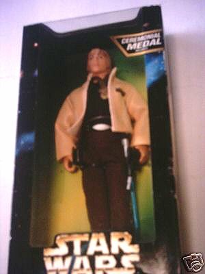 Luke Skywalker 12" Star Wars Yavin IV Ceremonial Gear Rebel Hero Kenner 1/6 (Sideshow Hot Toys)