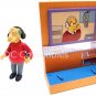 The Simpsons Interactive KBBL Playset Marty Bill Springfield Environment 2002
