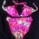 Beach Native Tropical Womens Bikini Swimsuit Bathing Suit Size 5 6