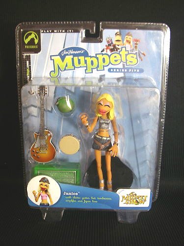 2003 Muppet Janice (Electric Mayhem Guitarist) Silver Shirt, Palisades ...