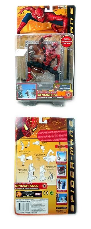 toy biz spider man magnetic