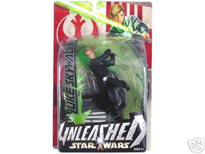 Starwars Rotj Jedi Luke Unleashed 1:10 Statue Hasbro Star Wars Saga 