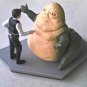 Jabba the Hutt / Han Solo Diorama Figurine Cake Topper/Wedding Gift Set Star Wars Disney Park