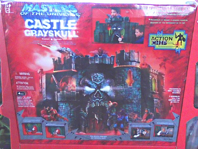 masters of the universe club eternia castle grayskull action figure playset