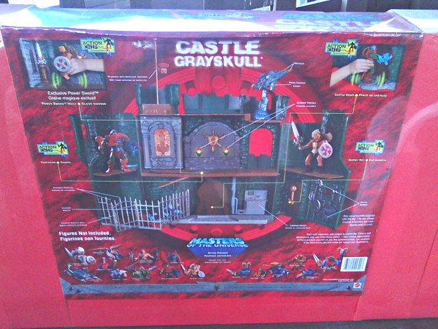 masters of the universe club eternia castle grayskull action figure playset