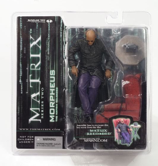 Matrix Series 1 & 2 Set McFarlane Toys Morpheus Neo (Lobby) Trinity ...