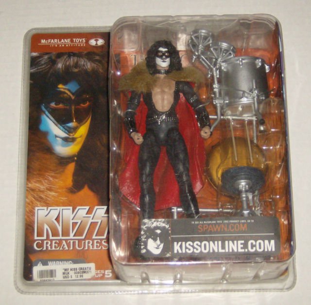 KISS Creatures Tour-McFarlane Super Stage Figure Set-Carr Fox-Gene