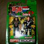 GIJoe 2003 Flint v8 & Blackout GI Joe Cobra Spytroops 3.75 2-Pack Hasbro 57410