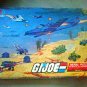 GIJoe 1985 Lot (4) Mural Puzzles Vtg MB Games Set Milton Bradley Hasbro GI Joe ARAH Whale Rattler
