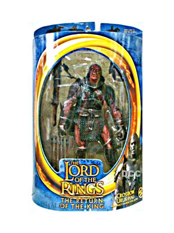 Crossbow Uruk Hai LOTR 6" 2003 Lord of the Rings ROTK 81306 Gentle Giant | Toy Biz