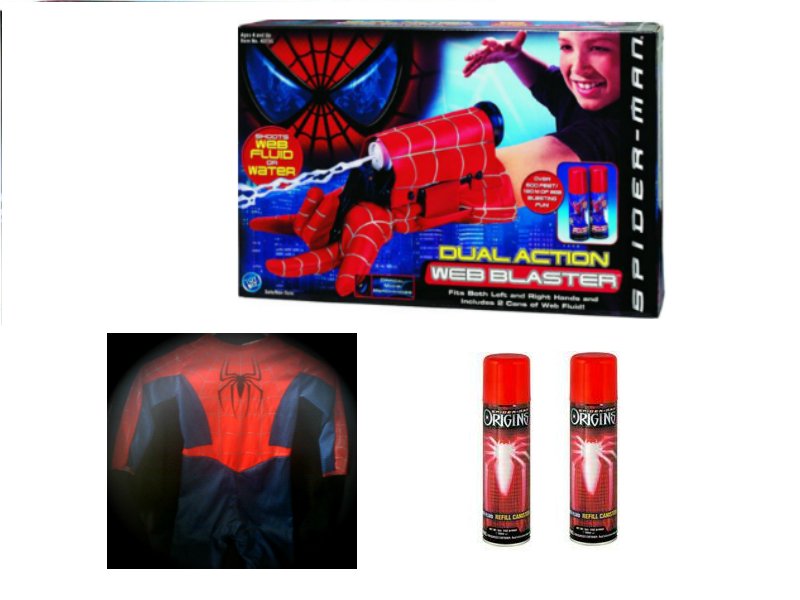 spiderman glove web