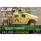 G.I. Joe Desert Humvee/Duke| DTC Night Ops Vehicle | 2005 Valor Venom VvV (POC 30th Arah 25th)