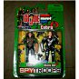 GIJoe ARAH Night Force Flint vs Cobra Blackout 2003 Hasbro Spytroops G.I. Joe 3.75 2-Pack #57410