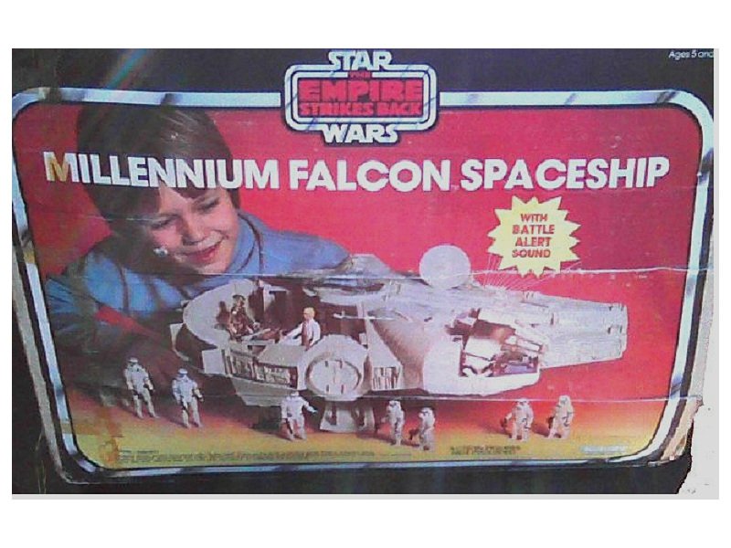 1980's star wars millennium falcon