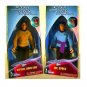 Star+Trek TOS Kirk Spock Amok+Time Set Playmates 9" Classic Retro Cloth (Mego) Doll KB Toys 1999