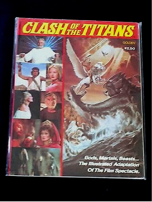 Clash of the Titans SC (1981 Golden Press) Storybook Adaptation comic books